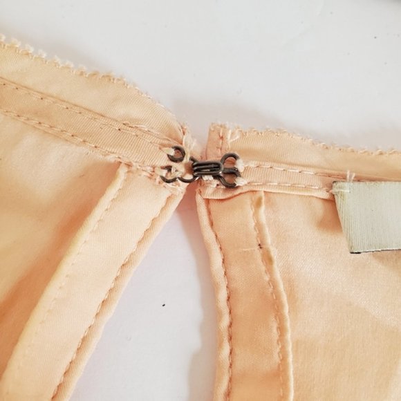 MADEWELL Etude Silk Blouse in Peach XS - Picture 6 of 11